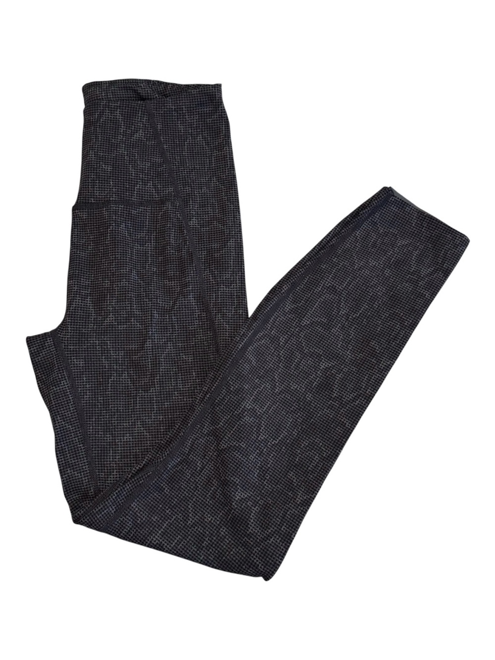 Varley Black Micro-Grid Leggings